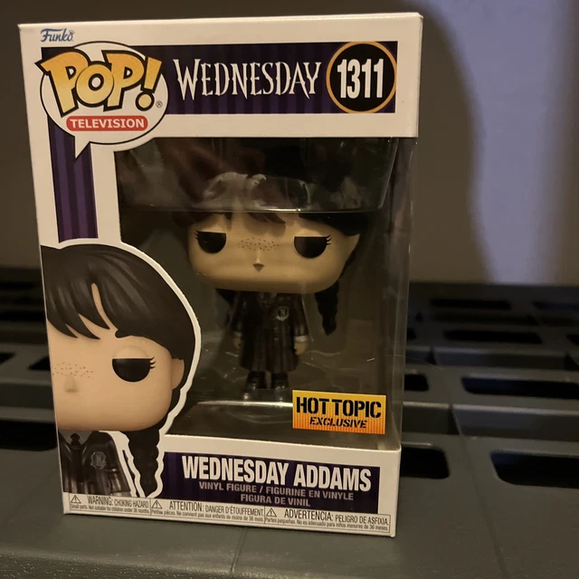 Funko Pop! Wednesday Addams Hot Topic Exclusive (Metallic) #1311 Figure