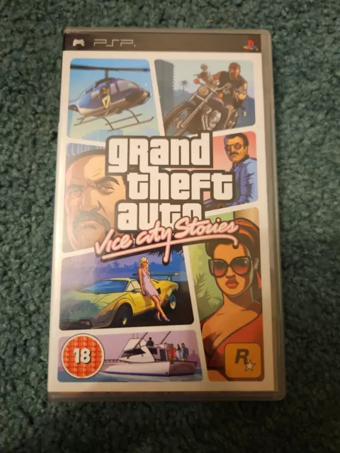 Grand Theft Auto 710425279768- Vice City Stories (PSP)