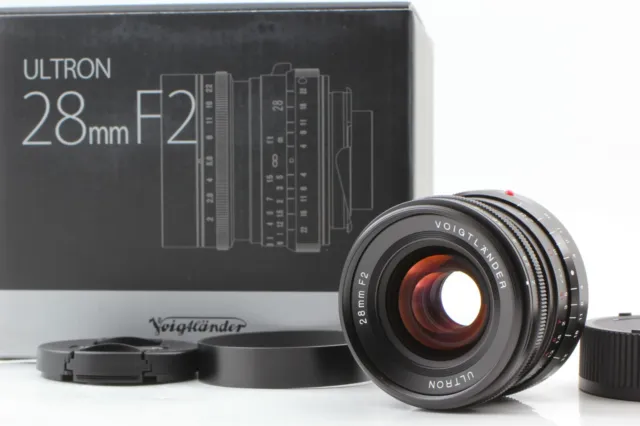 [Top MINT Box] Voigtlander Ultron 28mm f/2 VM MF Lens for Leica M Japan #V2897