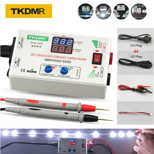 Output 0-330V LED Backlight strip Tester Tool Smart-Fit Voltage for All Size