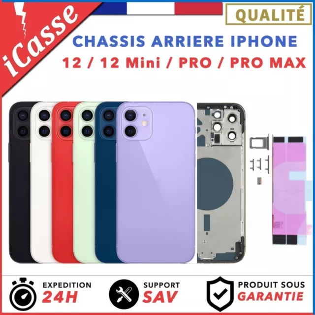 Chassis remplacement pour iPhone 12 / Mini / 12 PRO et 12 PRO MAX + Colle 3