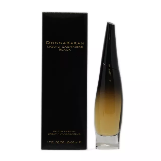 Donna Karan Liquid Cashmere Black Eau De Parfum Spray 50 Ml/1.7 Fl.oz. Nib