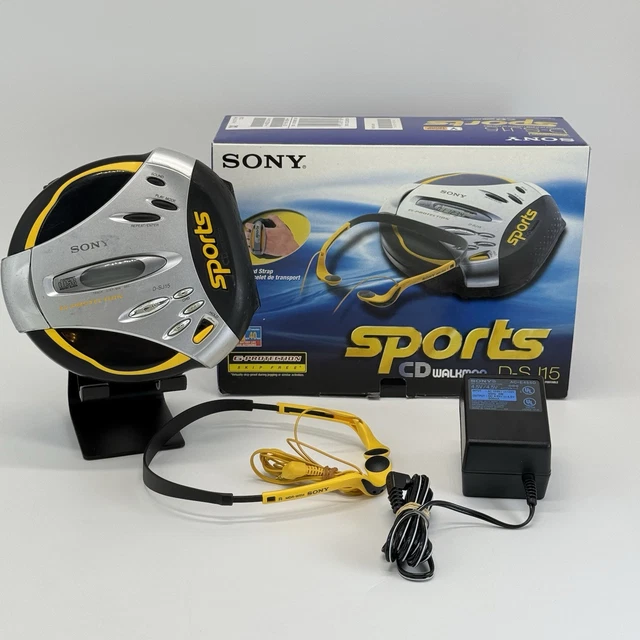 SONY WALKMAN CD Player - Sports - D-SJ15 - Tested & Working