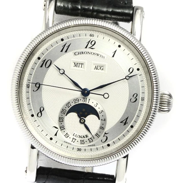 Montre Automatique Pour Homme Vaan Konrad Korsair - Cadran Argent, Boîtier Acier 44mm, Neuf Avec Boîte