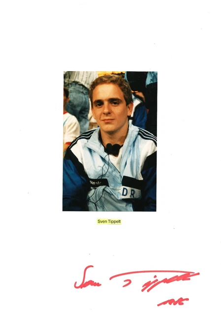 Sven Tippelt  DDR  Turnen 2.OS 1988  Karte   original signiert WL 340446