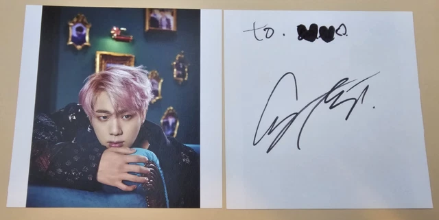 BTS ジン　WINGS　 直筆サイン　アルバム BTS JIN SIGNED Page Wings Autograph Rare $130.00 - PicClick AU
