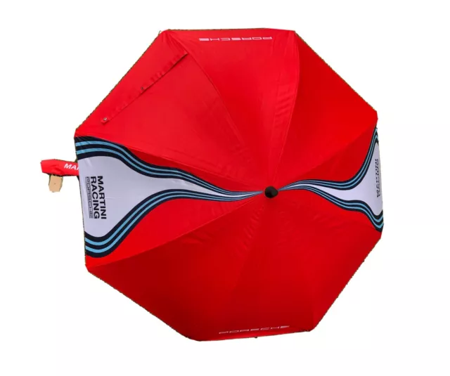 Porsche Martini Racing umbrella, Regenschirm, parapluie, ombrello