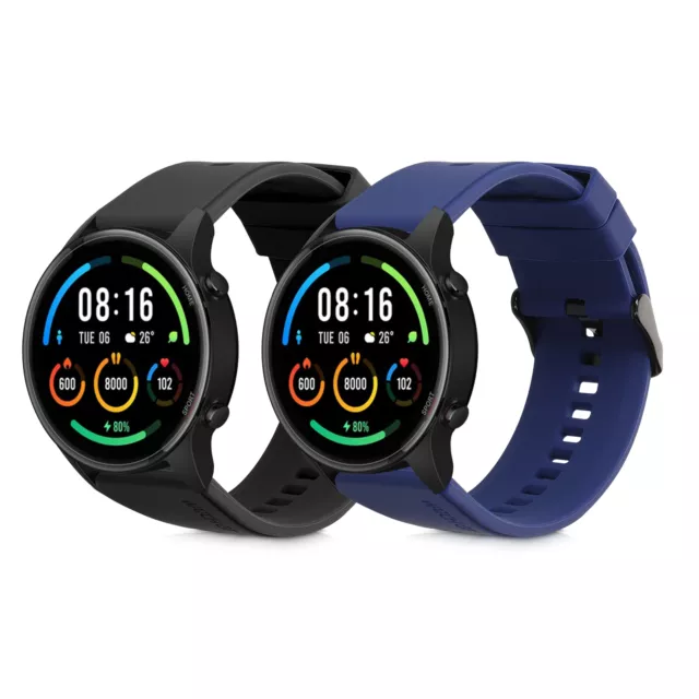 Cinturino per Xiaomi Mi Watch Color Sport S1 Active in silicone con fibbia
