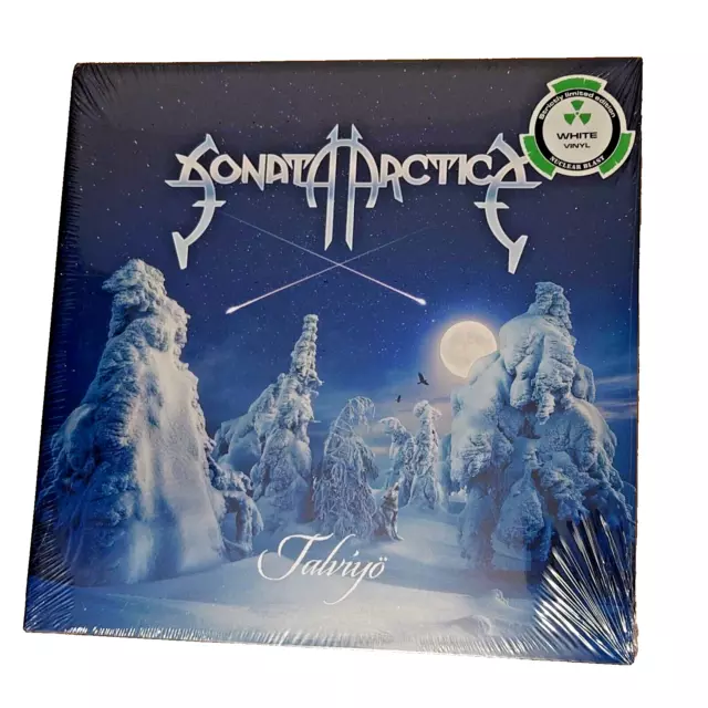 Sonata Arctica Talviyö 2LP WHITE Vinyl - Limited to 300 (mint, sealed) Finland