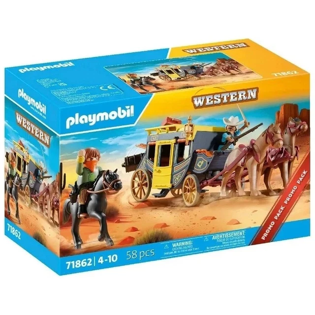 Pancarte Double Face Playmobil Western Forgeron / Médiéval Magasin - Vintage - Occasion