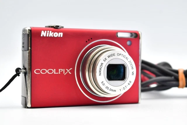 【超美品】Nikon Coolpix S640　プライムレッド Amazon | Nikon デジタルカメラ COOLPIX (クールピクス) S640