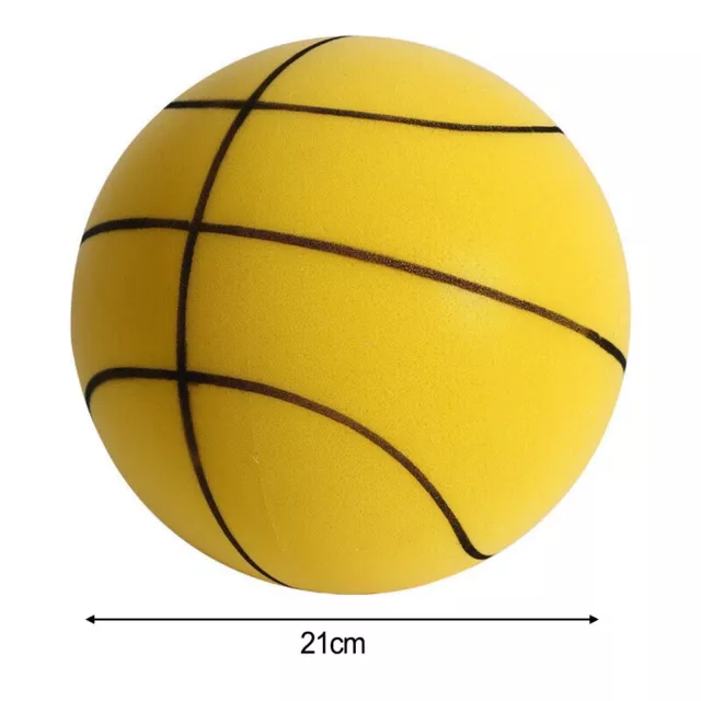 Großer leiser Basketball Schaum Sportball drinnen für Kinder spielen 24 cm Dur