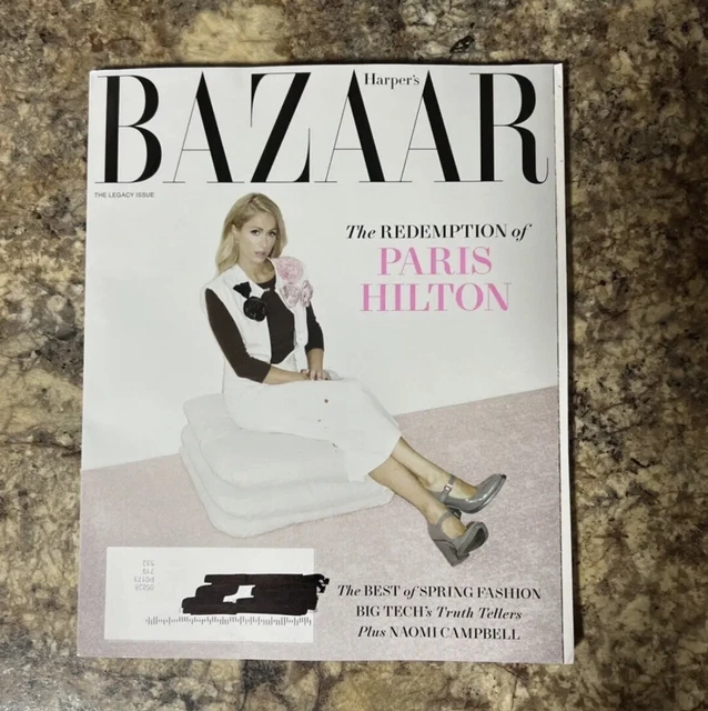 HARPER’S BAZAAR MAGAZINE March 2023 Paris Hilton Legacy Issue Spring