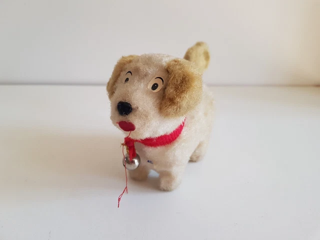 Ancien jouet chien IDEAL - vintage années 80