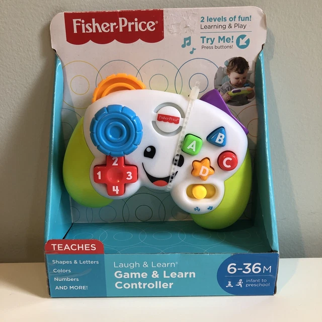 FISHERPRICE LAUGH & Learn Video Game Controller 636 Months New Baby