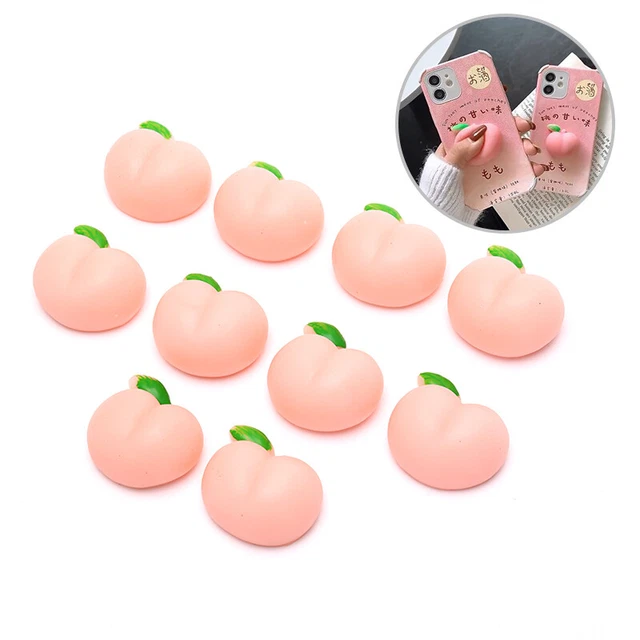 Suave melocotones aroma a crema súper lento aumento alivio del estrés exprimir ToysB DkM q