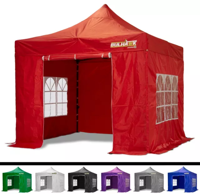 BULHAWK® 3x3m GRADO COMERCIAL DE ALTA RESISTENCIA POP-UP MIRADOR DE MERCADO CARPA