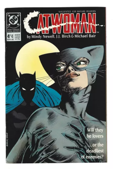 Catwoman #4 (1989) 1st Catwoman series Batman Mindy Newell (B)