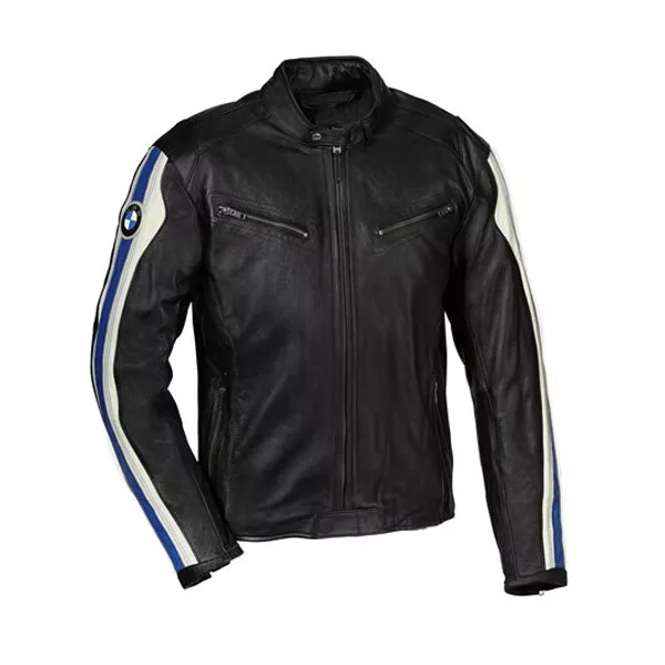 BMW Hombre Chaqueta de Cuero de la Motocicleta Motera de Cuero Moto Chaqueta-52