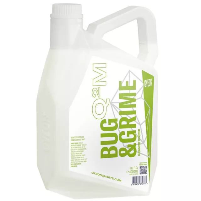 Gyeon Q2M Arc & Crasse Détachant pour Insectes 4 Litre Bidon