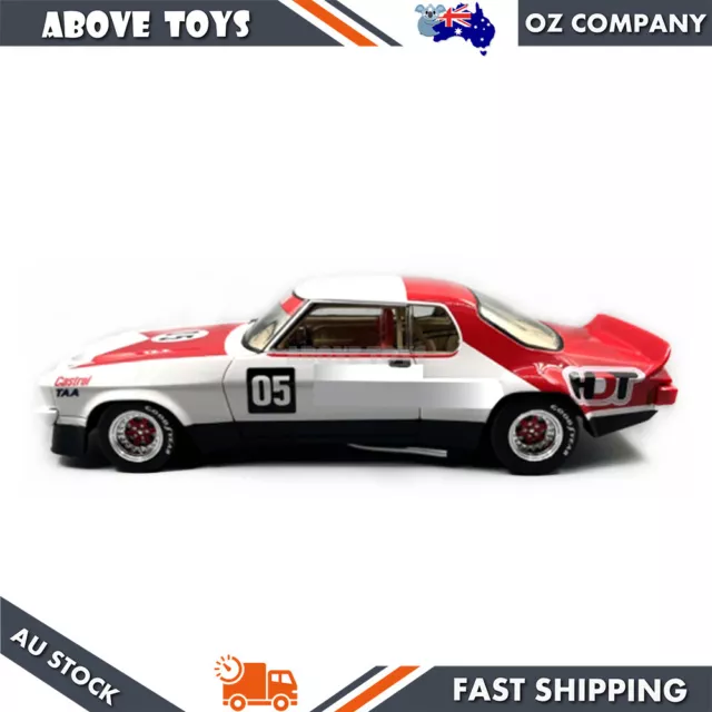 Ace 1:18 Scale Brock Driven Bob Jane HQ Sports Sedan Monaro Car Red White Model