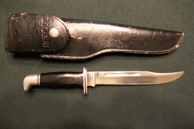 Buck 120 General Messer mit Lederscheide