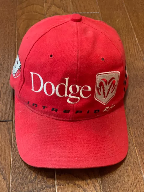 Chase Authentics Dodge Intrepid #19 Casey Atwood Nascar Racing Red Hat Strapback