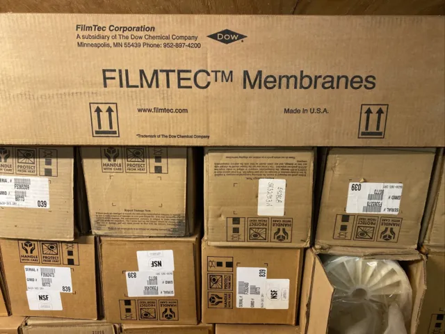 NEW PALLET OF 11 DOW Filmtec BW30-365 Brackish Water Reverse Osmosis Membranes