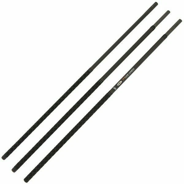 NGT Kescherstange Kescher Kescherstab Net Handle 3 teilig 2,60m Carbon leicht