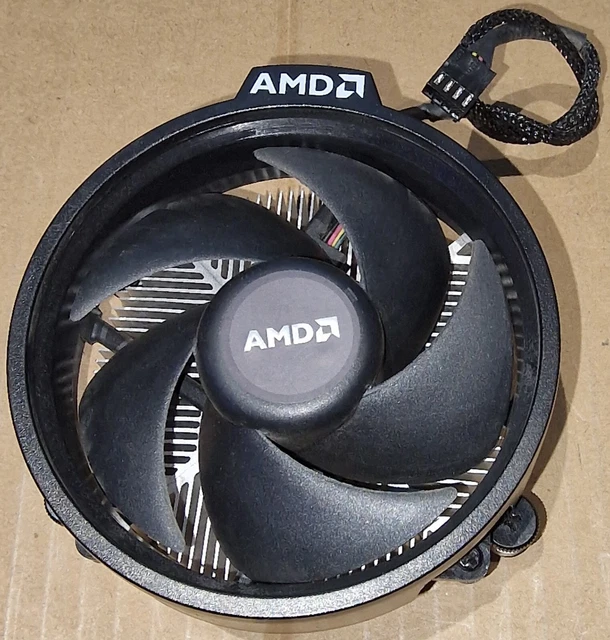 AMD WRAITH STEALTH Socket AM4 Ryzen CPU Heatsink Stock Cooler £9.99
