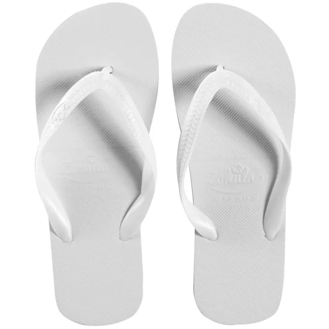 White Flip Flops with FREE Organza Bags- Bulk Buy 20 - 100 - Pairs + lot 3