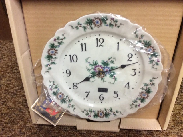 VINTAGE BULOVA WALL Clock Attic Discovery New $60.00 - PicClick