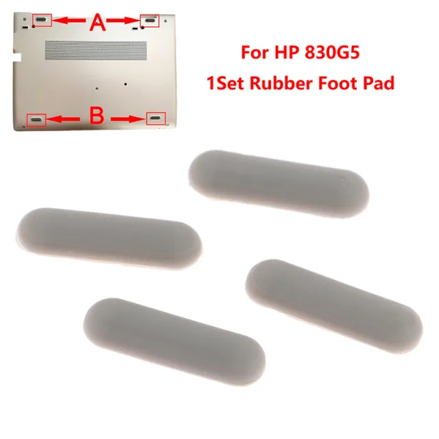 1Set Laptop Rubber Foot Pad For HP 830 G5 Anti Slip Pad Feet Bottom Base CovK_