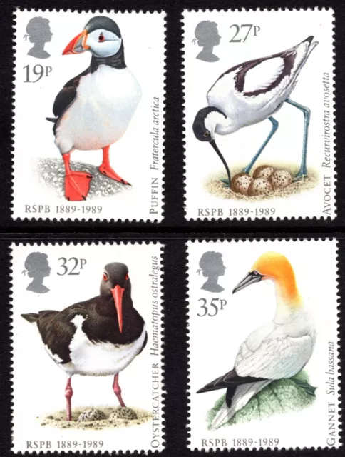 1989 Centenary of Protection of Birds SG1419 - SG1422 RSPB  Unmounted Mint MNH