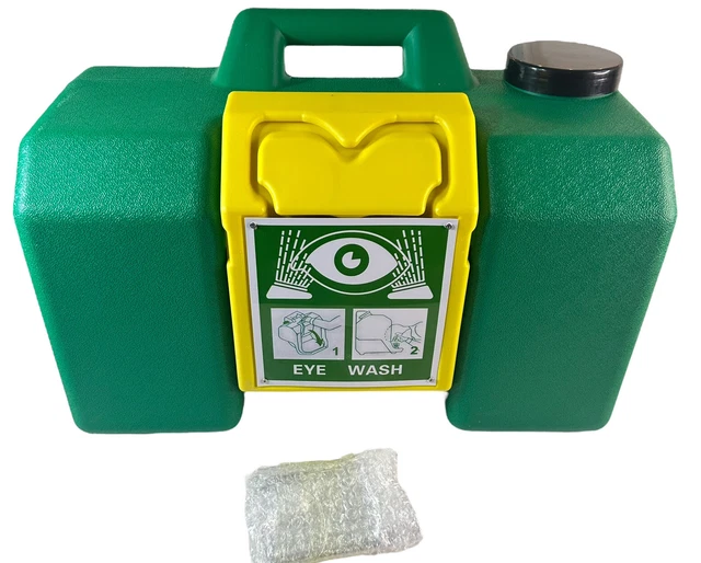 Eyewash Station 8-Gallons Portable Emergency OSHA Approved Heavy Duty Refillable