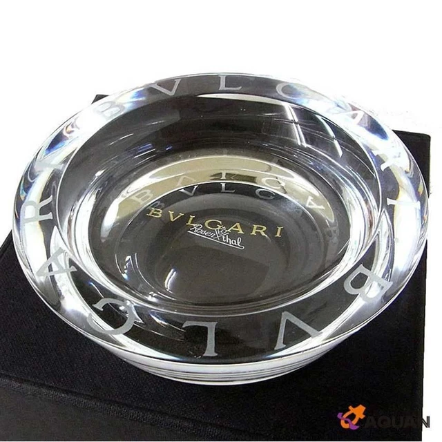 その他 BVLGARI Rosenthal Crystal Ashtray BVLGARI ASHTRAY BY ROSENTHAL- MINT CONDITION WITH BOX | eBay