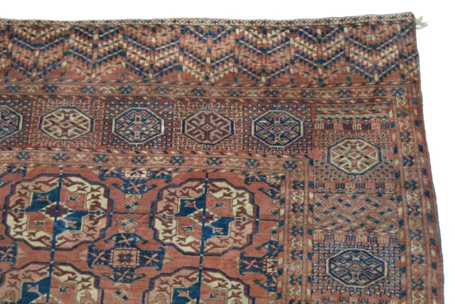 Antik Buchara Teppich Turkmenistan 18.Jh Hauptteppich 325x225 Tekke main carpet 3