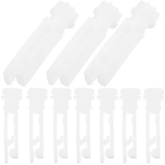 20 White Vertical Blind Replacement Stems - Window Blind Carrier Accessories