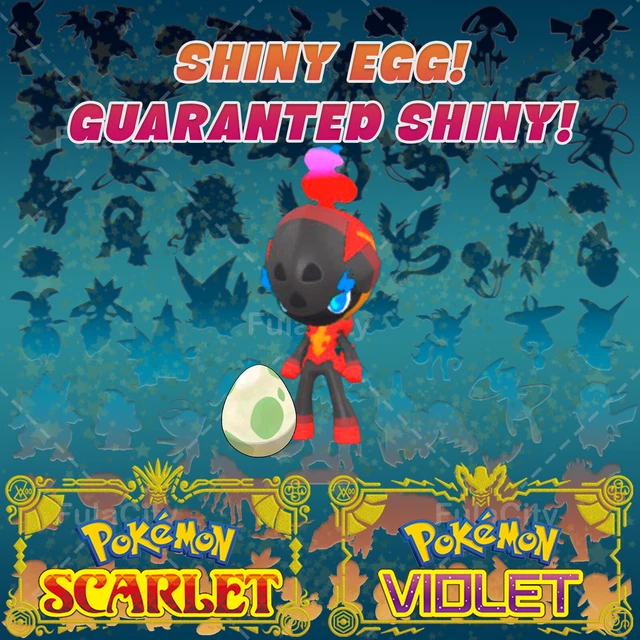 UOVO POKEMON SCARLATTO/VIOLA 6IV Lucido Magikarp - Ora Disponibile - Foto 9