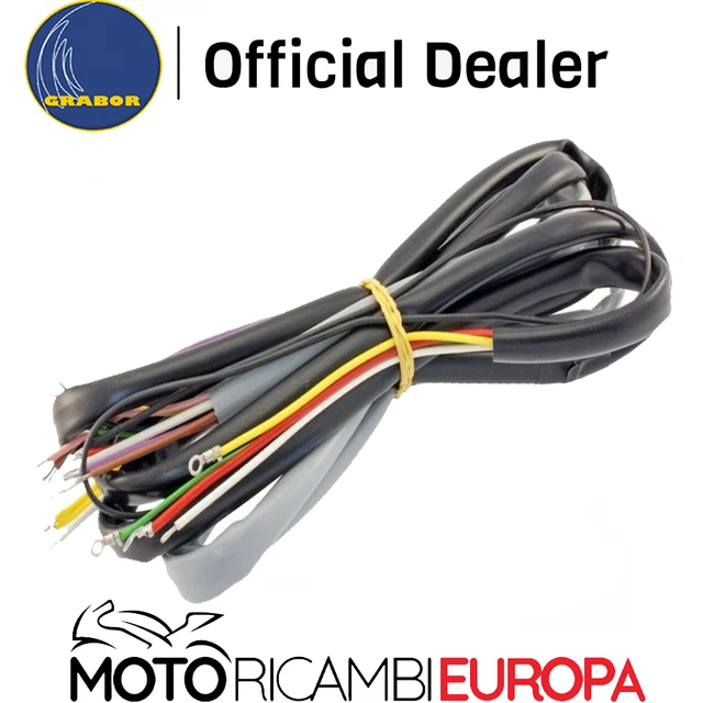 IMPIANTO ELETTRICO VESPA 50 N L V5A1T CON SCHEMA | 122982994361 - Foto 7