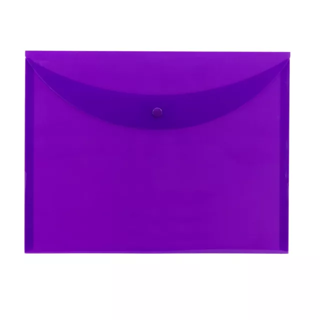 Smead Project Envelope, Snap Closure, Top Load, Letter Size, Purple, 10 per B...