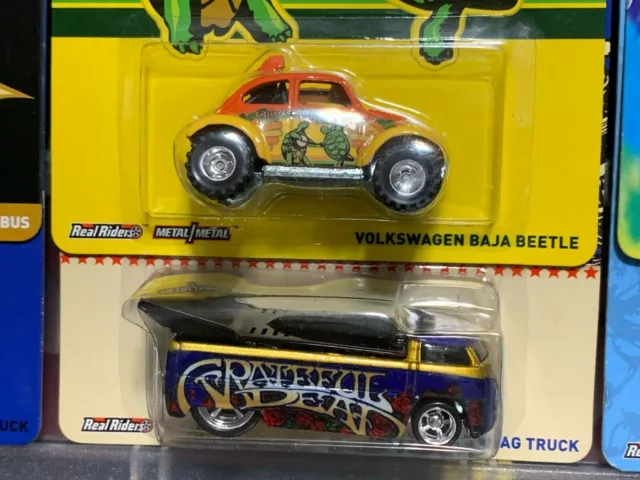 HOT WHEELS GRATEFUL DEAD 2013 POP CULTURE COMPLETE 6 CAR SET -ROCK n ROLL!! 3