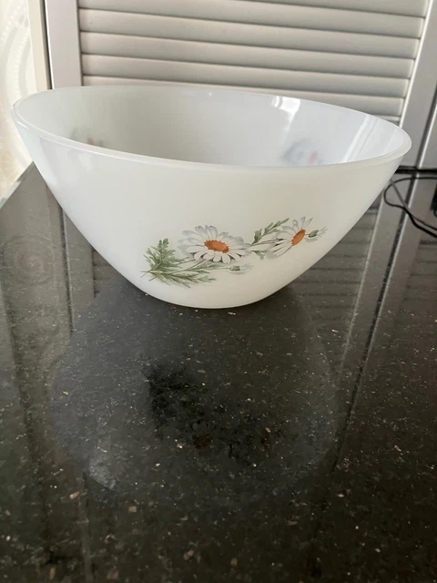 Saladier Vintage Arcopal – Verre Multicouleur, Ancien