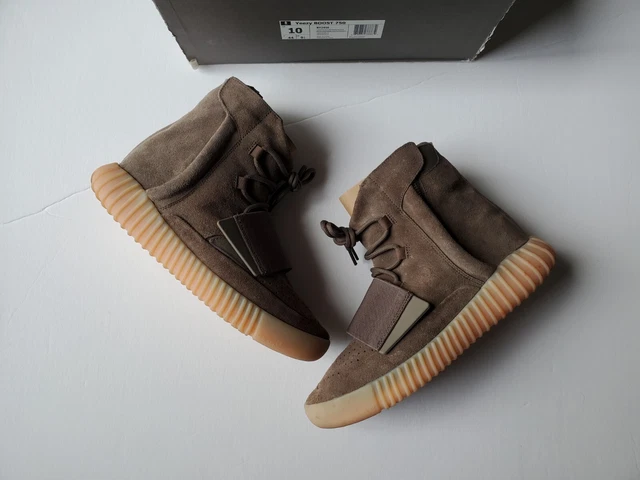NDS SIZE 10 adidas Yeezy Boost 750 Chocolate BY2456 Brown