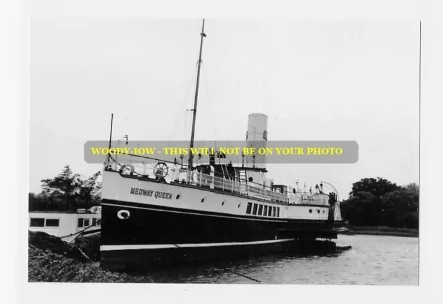 rp04812 - Paddle Steamer Medway Queen at Binfield , Isle of Wight - print 6x4