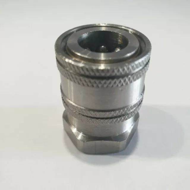 1/4'' Stainless Steel Quick Coupling - Jetting nozzle, Drain Cleaning