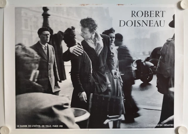 Robert Doisneau Poster / Art Print Le Baiser De L'Hotel 80 X 60 Cm : Robert Doisneau