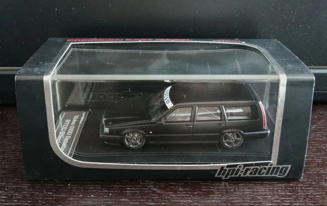 HPI RACING VOLVO 850 Estate BTCC 1/43 Model Car Black Rare High