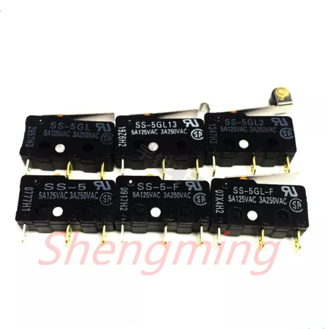 10pcs SS-5GL2 SS-5GL SS-5GL13 5GL-F 01 10 SS-5GL111 Micro Switch original 2