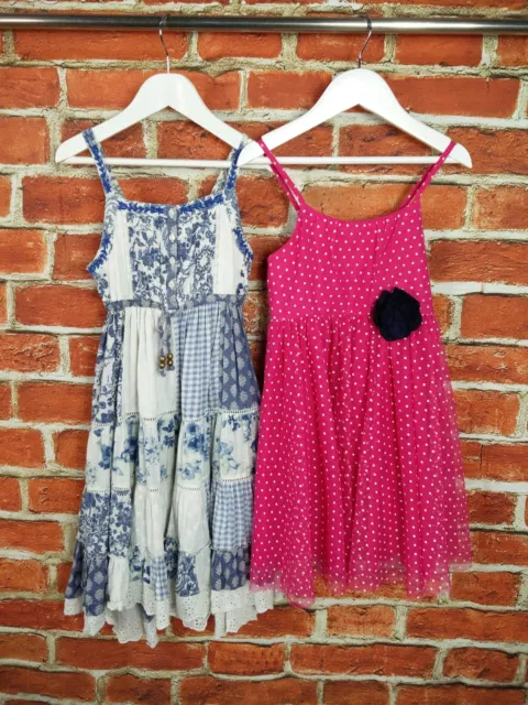 Girls Bundle Age 4-5 Years Next H&M Pretty Sleeveless Summer Dress Kids 110Cm